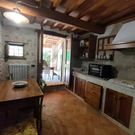 Сasa de vacaciones Cottege In Pietra Sul Fiume Frontone